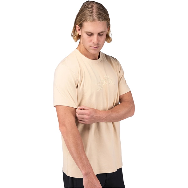 Zhik Mens Logo Cotton Tee TEE-0733-M-SND - Sand